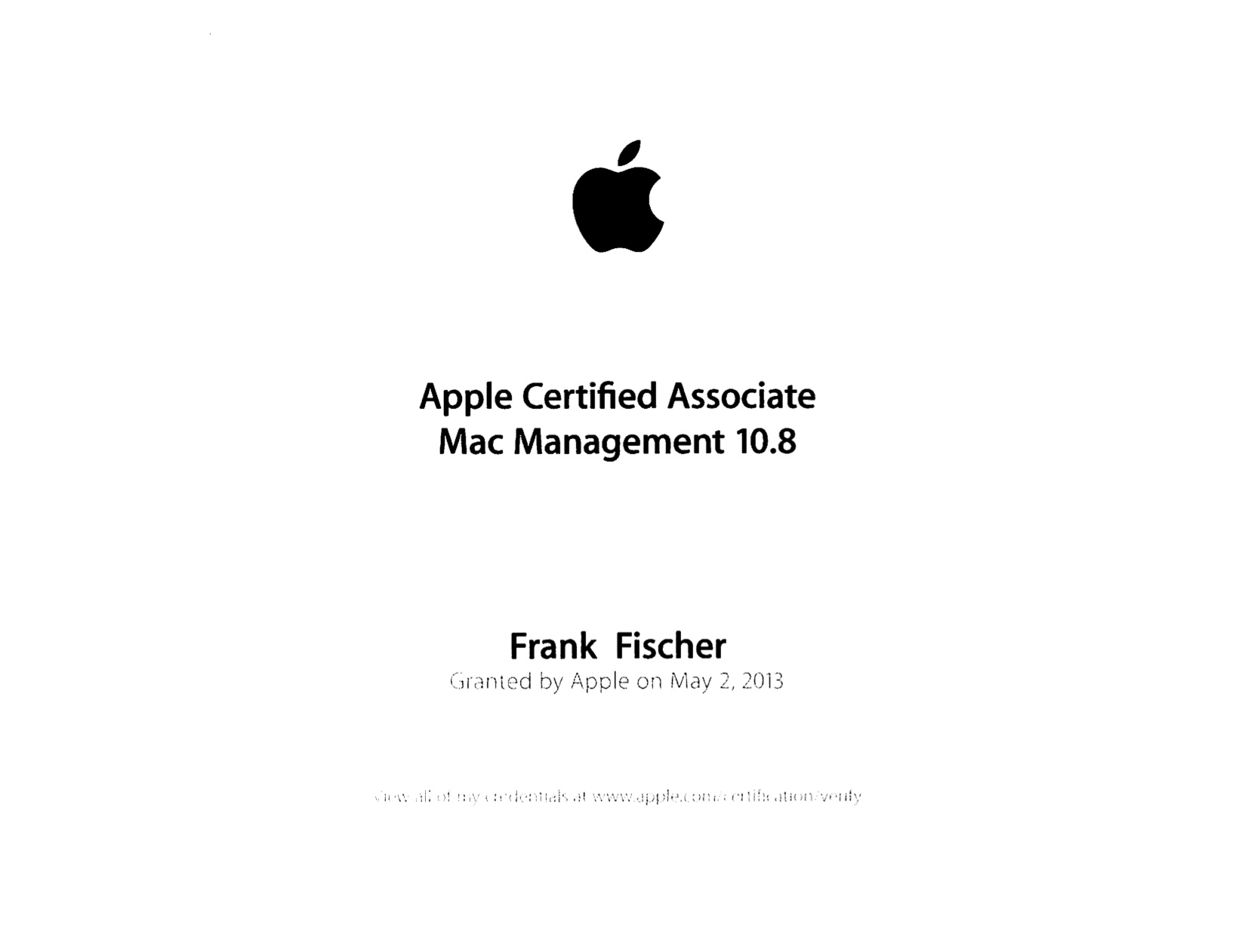 Apple Certified Associate Mac Management 10.8